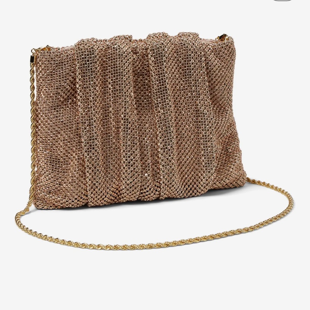 NWT Loeffler Randall Ember Clutch in Peach